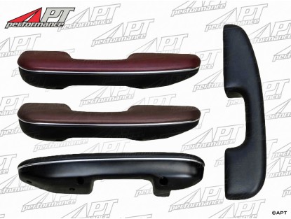 Arm rest set 1300-1750 GT / GTV Bertone black