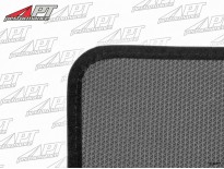 Set Deluxe floor mats black velours GT 105 1. series