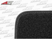 Set Deluxe floor mats black velours GT 105 1. series