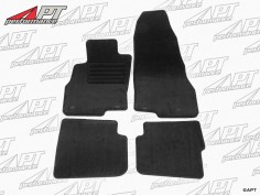 Set Deluxe floor mats black velours Alfa MiTo