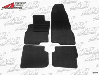 Set Deluxe floor mats black velours Alfa MiTo