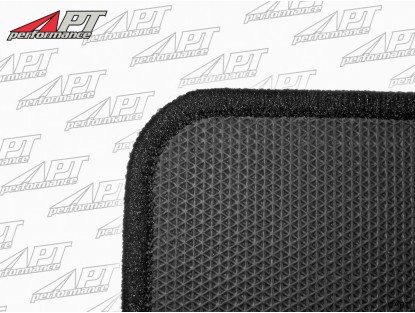 Set Deluxe floor mats black velours Alfa MiTo
