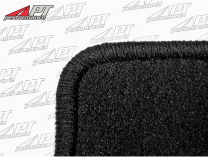 Set Deluxe floor mats black velours Alfa MiTo