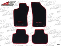 Set floor mats black Velours 147 2000-10
