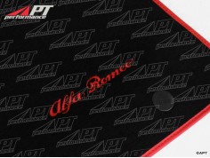 Set floor mats black Velours 147 2000-10 2