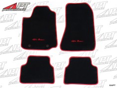 Set floor mats black Velours 159 2005 - 2009