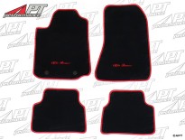 Set floor mats black Velours 159 2005 - 2009