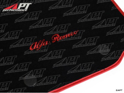 Set floor mats black Velours 159 2005 - 2009