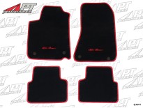 Set floor mats black Velours 159 2009 - 2011