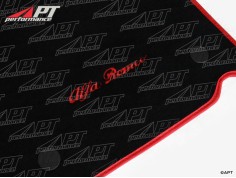 Set floor mats black Velours 159 2009 - 2011 2