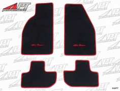 Set floor mats black Velours GTV/Spider 1995-04