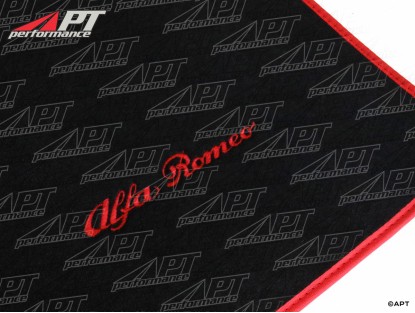 Set floor mats black Velours GTV/Spider 1995-04
