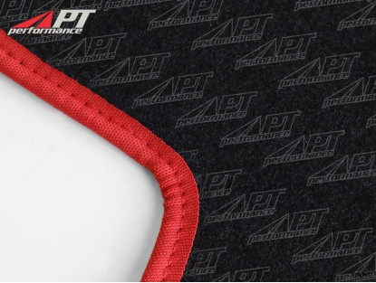 Set floor mats black Velours GTV/Spider 1995-04