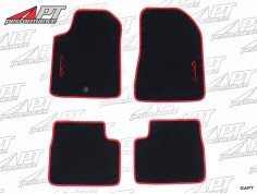 Set floor mats black Velours Giulietta 2010-14