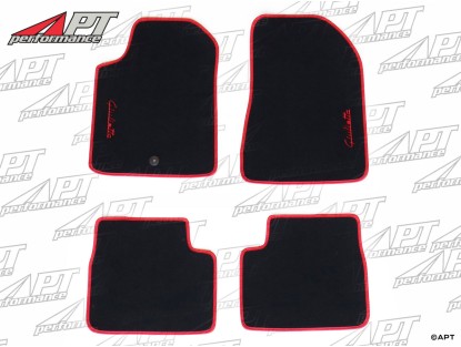 Set floor mats black Velours Giulietta 2010-14
