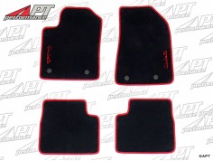 Set floor mats black Velours Giulietta 2015-20