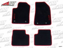 Set floor mats black Velours Giulietta 2015-20