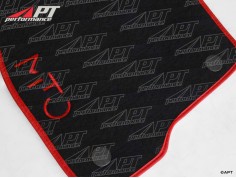 Set floor mats black Velours Mito 2008-18 2