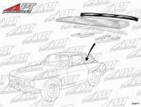 Rear window shelf strip 1300 - 2000 GT Bertone 2. Serie