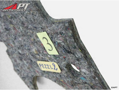 Dashboard sound deadening mat set Giulia