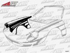 Front fender Alfa Spider 1966 - 82 right 2