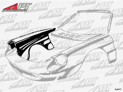 Front fender Alfa Spider 1966 - 82 right