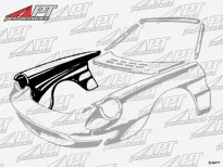Front fender Alfa Spider 1966 - 82 right