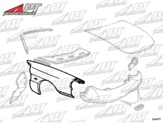 Front fender Spider 90 - 93 right Original Alfa 2