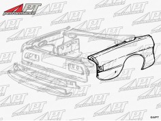 Rear fender Spider 83 - 89 right 2