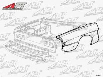 Rear fender Spider 83 - 89 right