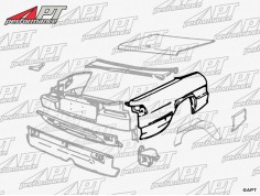 Rear fender Spider 90 - 93 right 2
