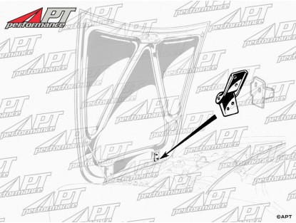 Bonnet hinge 1300 - 2000 Spider