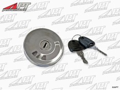 Fuel tank cap stainless with key 105 / 115 (bayonet fitting)