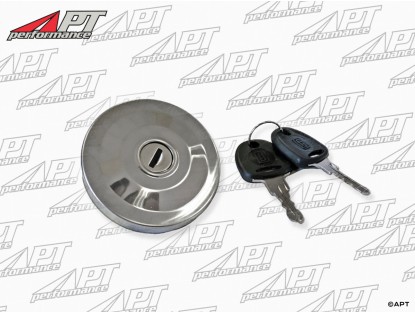 Fuel tank cap stainless with key 105 / 115 (bayonet fitting)