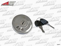 Fuel tank cap stainless with key 105 / 115 (bayonet fitting)