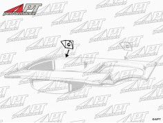 Rear bumper mounting bracket right side GT Bertone 2
