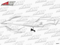 Rear exhaust retaining plate boot floor GT / Spider / Giulia