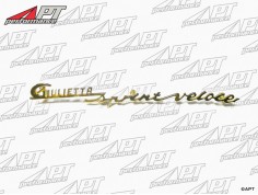 Script Giulietta Sprint veloce (200mm)