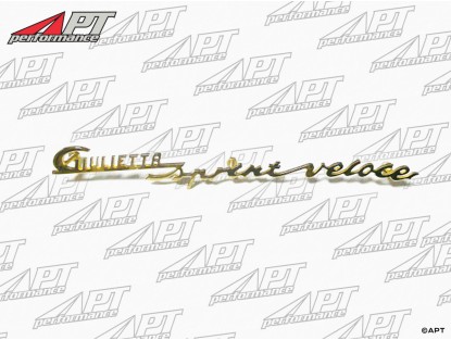 Script Giulietta Sprint veloce (200mm)