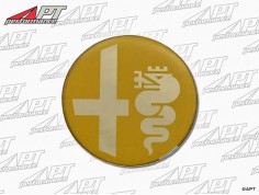 Round golden badge C- Pillar Giulia Super left / right