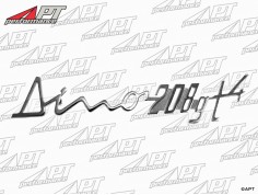 Script rear Dino 208 GT4