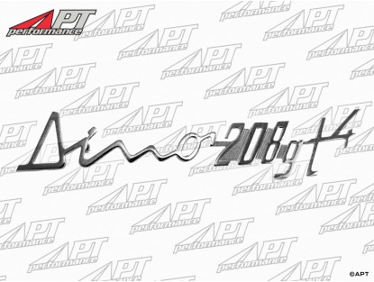 Script rear Dino 208 GT4