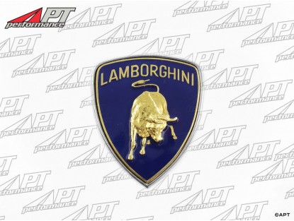 Emblem Lamborghini blue 55 x 65 mm