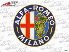 Embroidered iron-on patch Alfa Romeo Milano (24,5cm)