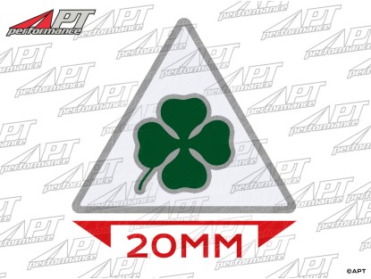 Alfa Quadrifoglio Verde Mini-Stickers 10-pack (2cm)