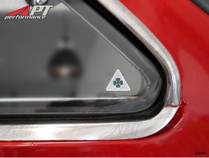 Alfa Quadrifoglio Verde Mini-Stickers 10-pack (2cm)