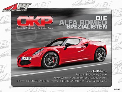 Mouse pad Alfa Romeo 4C OKP
