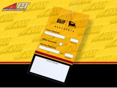AGIP Novecento oil change label 2