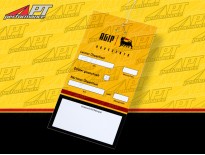 AGIP Novecento oil change label