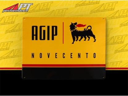 AGIP Novecento tin plate sign 40 x 30cm